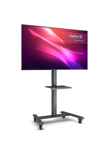 Cletech Raflı Modüler LCD Tv / Monitör Sehpası 43” – 75”