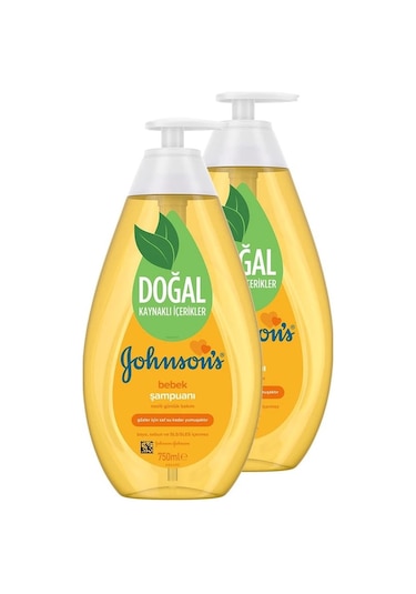 Johnson's Baby Bebek Şampuanı 2 x 750 ML
