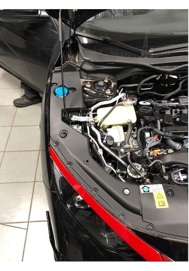 Honda Cıvıc Fc5 Çamurluk Üst Koruma Kapağı 2016-2021 Civic Logolu