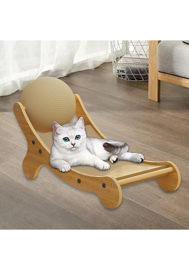 Homyl Pet Kediler Scratcher Kedi Tırmalama Topu Oyuncak Taşlama