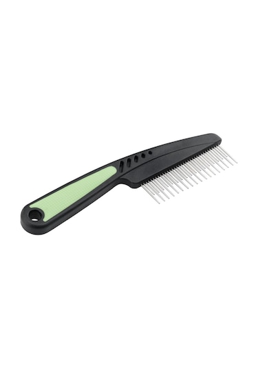 Ferplast Gro 5794 Tüy Açıcı Kedi Tarağı Siyah