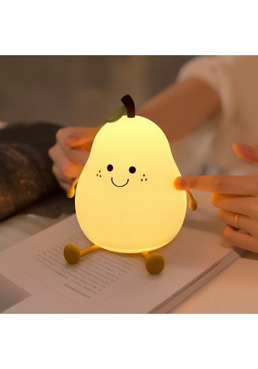 Yifomall Çocuklar İçin Silikon Uyku Lambası - 7 Renkli Mod Ve Zamanlayıcı Kapatma Özelliği, Sevimli Hediye Seçeneği Diğer