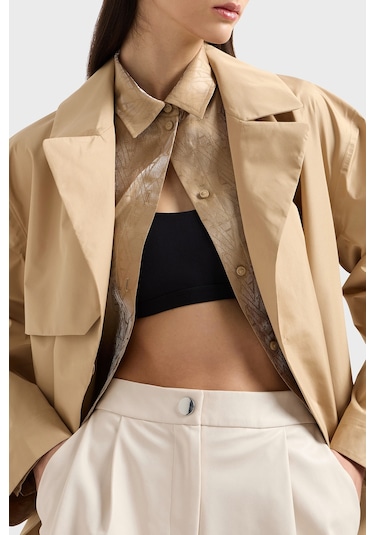 Armani Exchange Bayan Trençkot Xw001176 Af12806 U6218 Bej Bej Armani Exchange Bayan Trençkot Xw001176 Af12806 U6218 Bej Bej