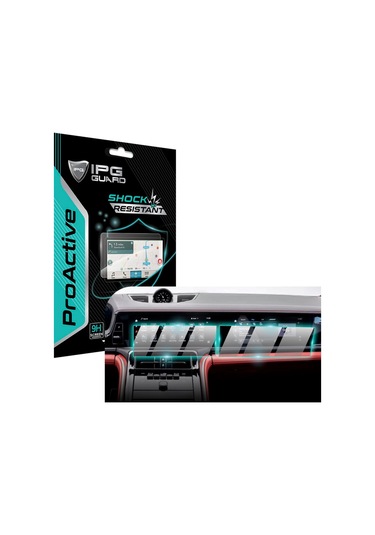 Porsche 2024 Panamera 12.3" Navigasyon + 10.9" Yolcu Ekranı 9h Ipg Proactive Ekran Koruyucu