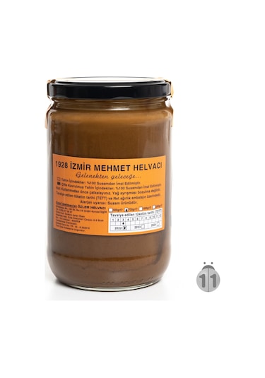 1928 Mehmet Helvacı Tahin Paketi Çifte Kavrulmuş 700 G + Natürel Tahin 1 KG