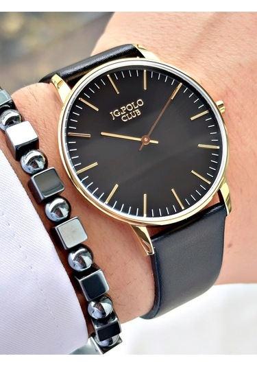 Jg. Polo Clup Jpc.0725 Erkek Kol Saati Altın