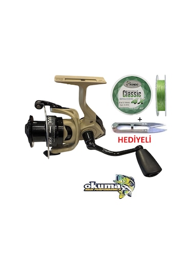 Okuma Outrax Or-1000sga 1+1bb İp Misina Sarılı Olta Makinesi