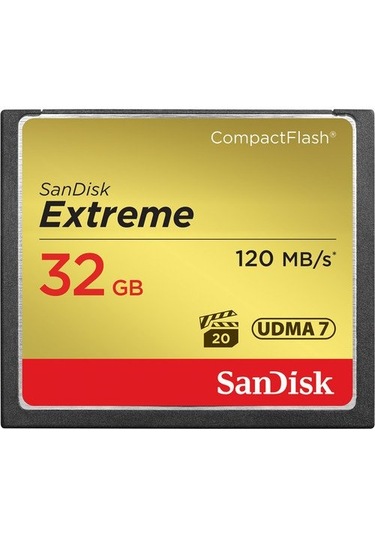 Sandisk Extreme 32Gb Cf Card 120Mb/S