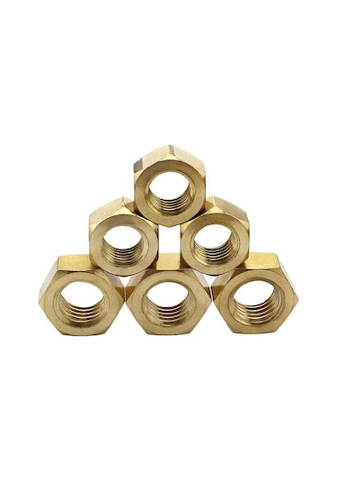 1-100 Adet Prinç Tam Altıgen Somunlar Cıvata Ve Vidalar İçin M1.4-m24 M20