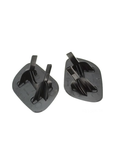 Geeroyoo Oulesh Siyah Far Yıkama Kapakları Hyundai Tucson 2015-2020 Ön Tampon Far Yıkama Kapağı Seti 2 Adet