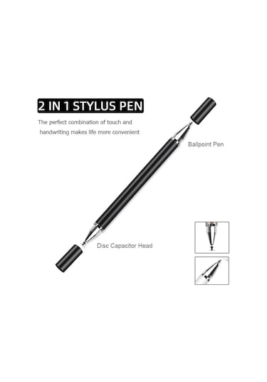 2 İn 1 Evrensel Stylus Kalem