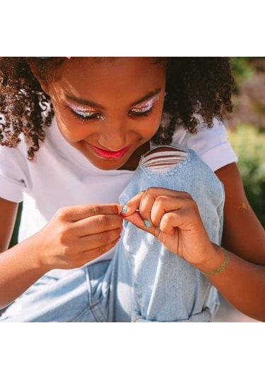 Lukky Soyulabilir Oje Işıltılı Metalik Altın