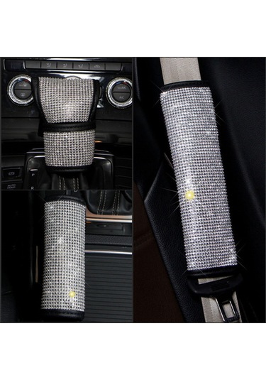 Wezone Şık Ve Konforlu Araç Emniyet Kemeri Omuz Pedi - Pu Deri Kaplama, Siyah Renk