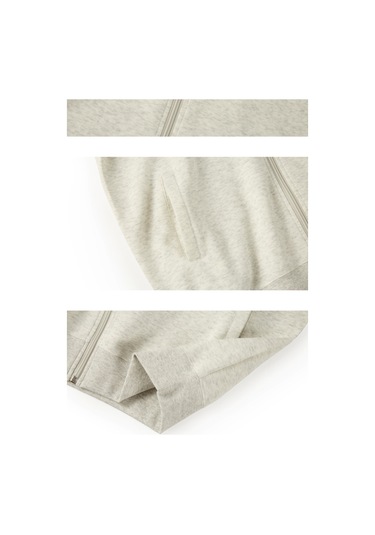 Sonbahar/kış Dik Yaka Hırka Fermuarlı Günlük Ceket Siyah