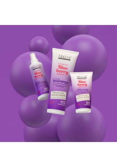 Thalia Badem Sütü & Yaban Mersini Özlü İnce Telli & Düz Saçlar İçin Bakım Kremi 150 ML