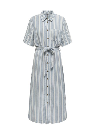 Only Bayan Elbise 15338884 Mavi-beyaz Mavi-beyaz