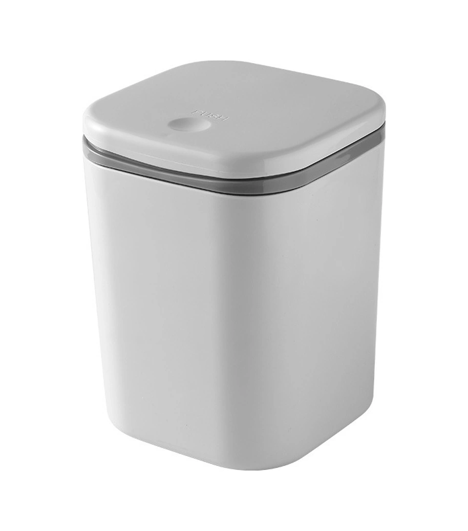 Yunboo Ofis Masa Çöpçüğü Siyah Kapaklı Pp Malzeme Dormitorio Yatak Odası Küçük Çöp Konteyneri 1 Adet