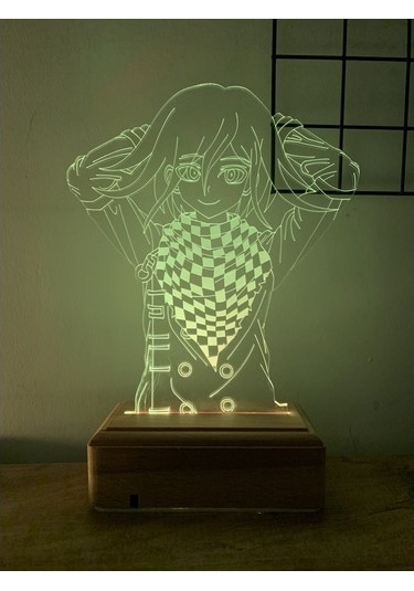 Modiwa Design Anime Kokichi Oma Danganronpa 16 Renk Gece Lambası
