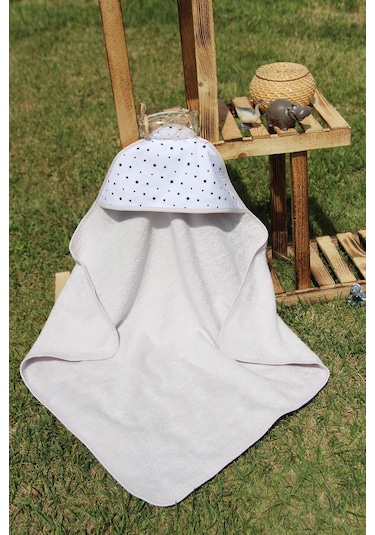 Baveno %100 Pamuk Yıldız Desenli 75x75 Bebek Kundak