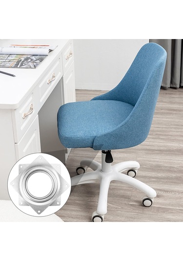 10 Cm Kare Lazy Susan Vidalı Döner Rulman Plakası, 2 Adet Çelik