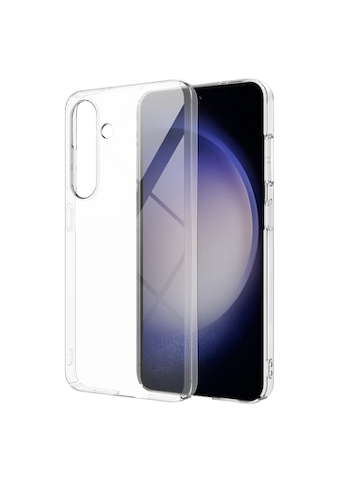 Alan Tech Samsung Uyumlu Galaxy S26 Kılıf Zore Droga Kapak - Şeffaf