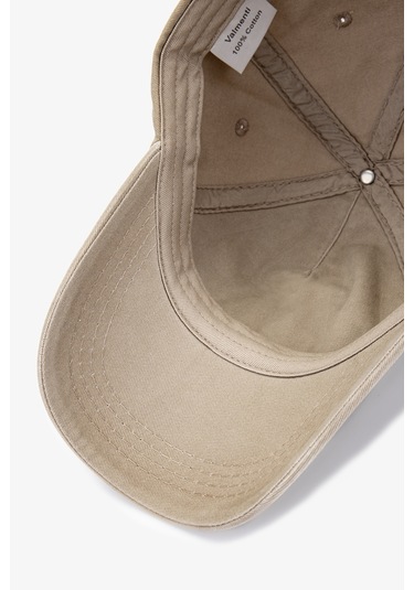 Valmenti Unisex Tekstil Beyzbol Şapka 1139 Ec4001 Spk Y25 Khakı Bej