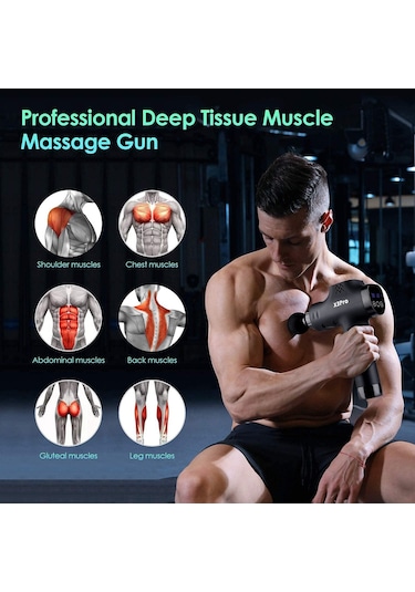 KRAFT HART X3pro Masaj Tabancası 24V Spor 30 Hız Vurmalı Çok Renkli