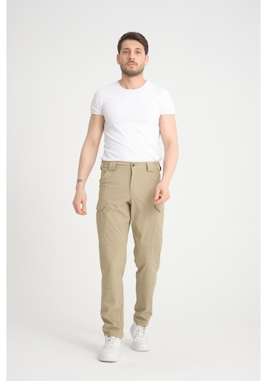 Tad Gear Taktik Force Model Likralı Pantolon Çöl Renk Bej