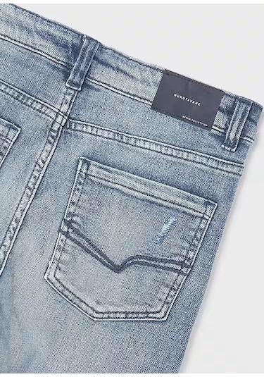 Mayoral Erkek Çocuk Denim Pantolon 6565 Mavi