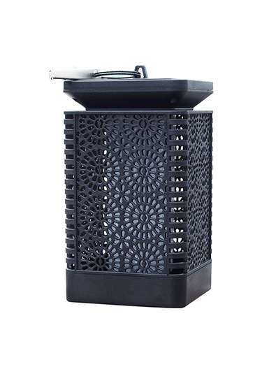 Dofolink Güneş Enerjili Alev Işığı - Ip65 Su Geçirmez Dış Mekan Led Feneri Bahçe Bahçe Dekorasyon Lambası Siyah