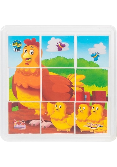 Animal Serisi Puzzle 9 Parça