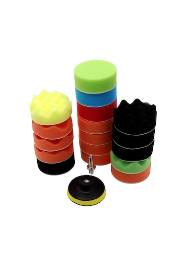 Vkemall 19 Parça Araba Cila Sprey Seti - Yumuşak Pamuk Diskler, Fırçalar Ve Bağlayıcı Taban İle Cila, Wax Ve Parlaklık İşlemleri İçin Dıy Uyumlu Vkemall 19 Parça Araba Cila Sprey Seti - Yumuşak Pamuk Diskler, Fırçalar Ve Bağlayıcı Taban İle Cila, Wax Ve Parlaklık İşlemleri İçin Dıy Uyumlu