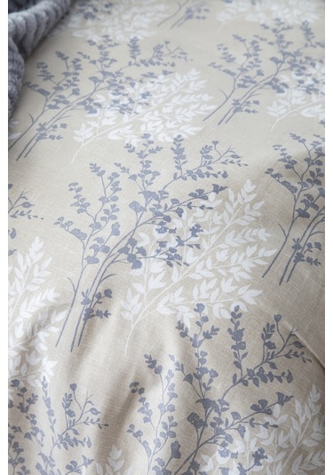 Everyday Yatak Örtülü Nevresim Takımı Çift Kişilik Rowena Mavi