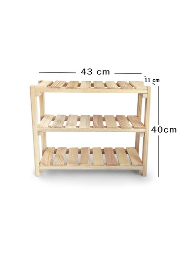 Baharatlık Konserve Standı Tezgah Üstü Düzenleyici Ahşap