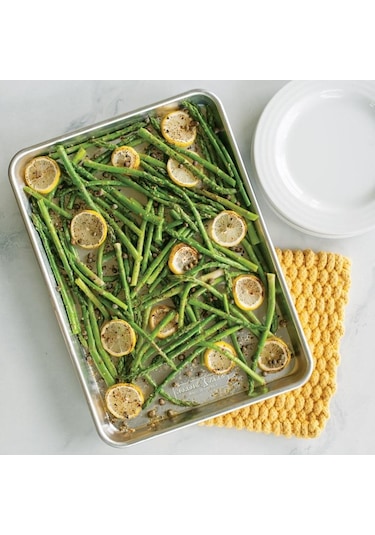 Nordicware Küçük Fırın Tepsisi 40 X 29 Cm - Paslanmaz Çelik