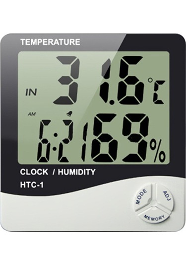 Masaüstü Dijital Termometre Nem Ölçer Higrometre 5306