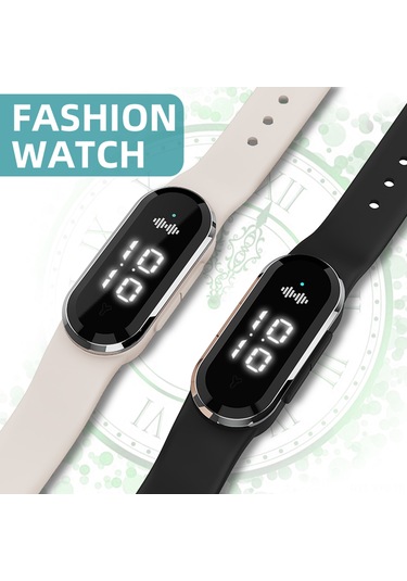 Symbee Siyah Ultrasonik Uyku/ Bahçe/ İç Mekan Modlu Uçucu Kovucu Bileklik - Saat Ve Adım Sayımı Özellikli, Çocuk & Yetişkin İçin Dış Mekan Koruyucu