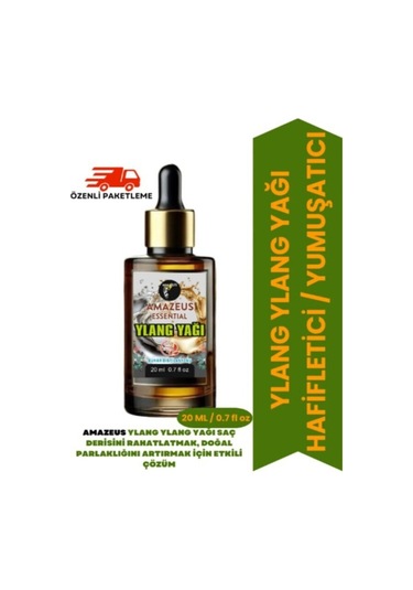Amazeus 3'lü Bitkisel Yağ Seti/ Biberiye, Argan, Ylang 2x20 Ml %100 Saf Ve Doğal Hediyeli Ürün