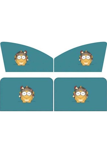 Dancemonkey 4 Adet Araba Pencere Mıknatıs Kirpi, Isı Yalıtımı Güneşlik Perde Güneş Bloğu Takımı