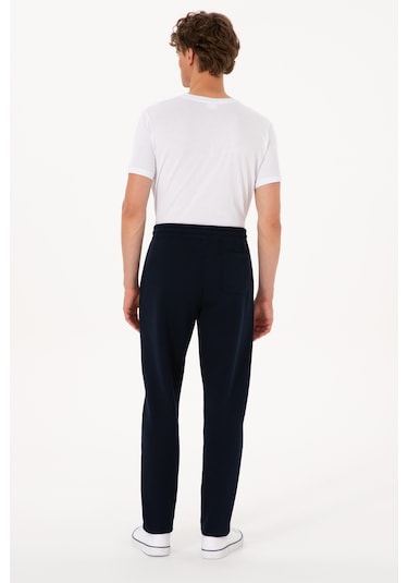 U.S. Polo Assn. Erkek Lacivert Şardonlu Eşofman Altı 50313761-VR033 U.S. Polo Assn. Erkek Lacivert Şardonlu Eşofman Altı 50313761-VR033