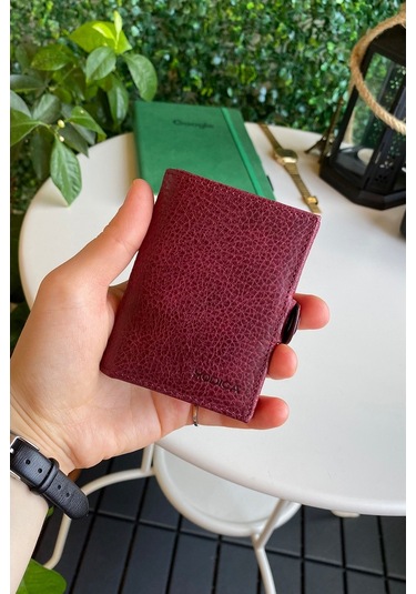 Modica® Montana - Hakiki Deri Minimalist Katlanabilir Cüzdan