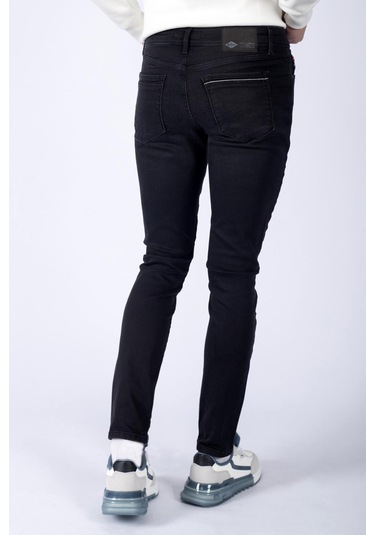 Lee Cooper Jeff Normal Bel Dar Kesim Çok Dar Paça Gri Erkek Jean Pantolon-15684 Gri