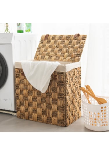 Su Sümbülü Katlanır Sepet Bambu