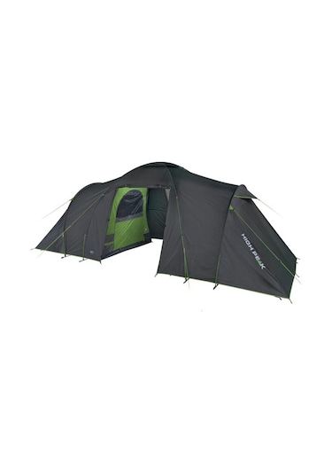 High Peak Como 4 Kişilik Aile Çadırı Siyah