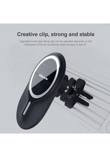 Nillkin Nkl01 Magroad Lite Manyetik Araç İçi Telefon Tutucu Siyah