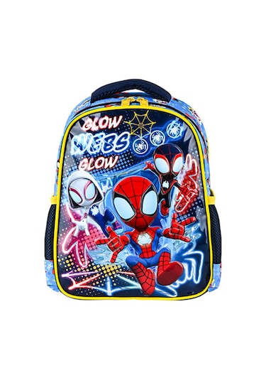 Disney Spıderman Brick Glow Anaokul Çanta Çok Renkli