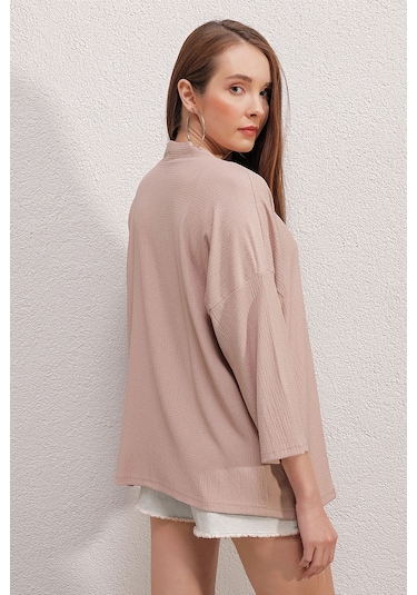 Gabria Yarasa Kol Kimono Taş