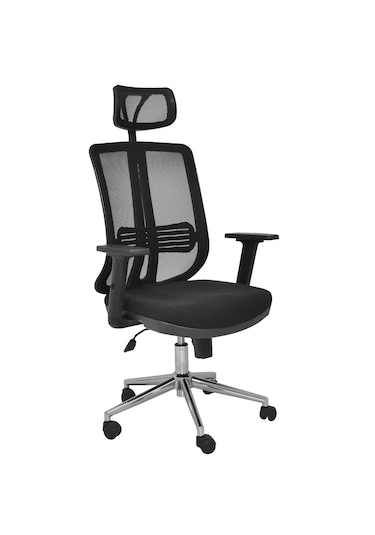 Kaya Ofis Onix Yönetici Ofis Çalışma Koltuğu Sandalyesi Siyah