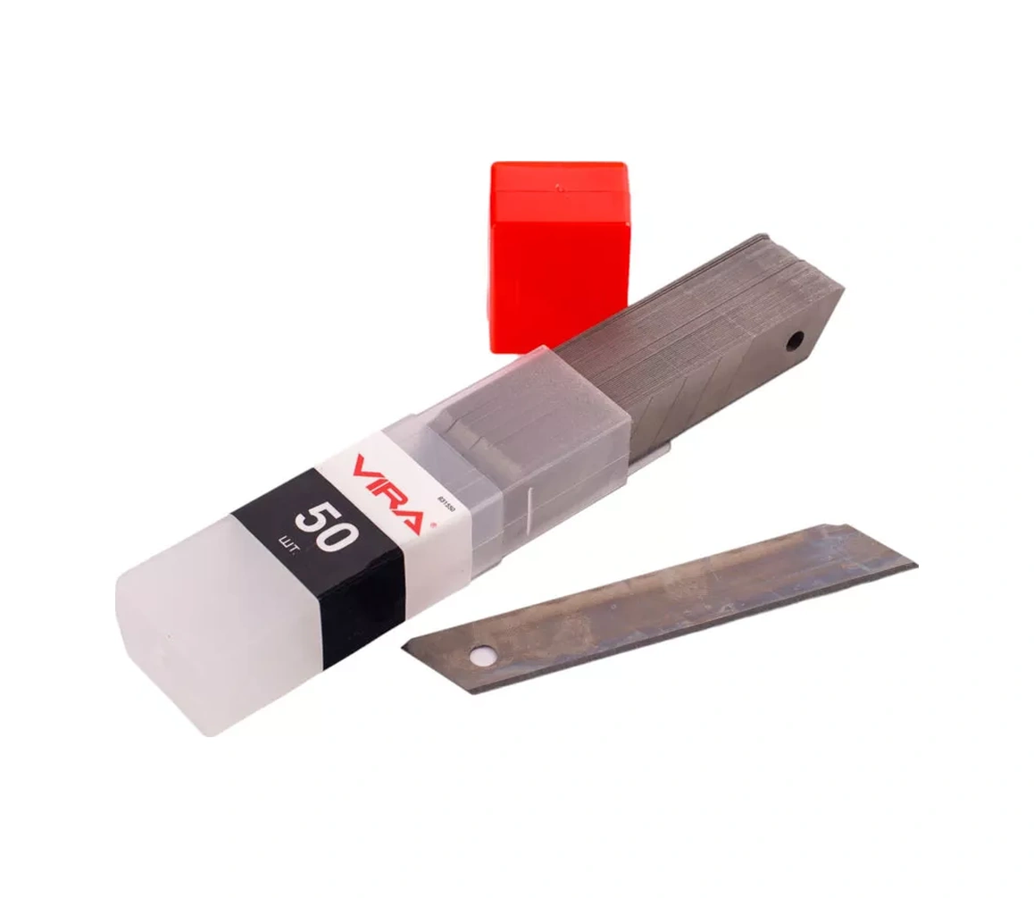 Vıra 18 Mm Segmanlı Maket Bıçakları 50 Adet 234059182