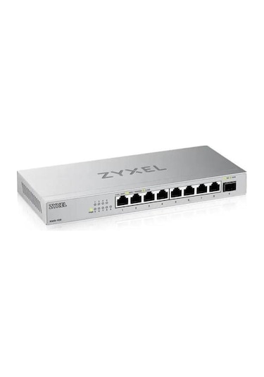 8port Xmg-108 2.5 Gigabit-1-sfp 10gbe Yönetilemez Switch Metal